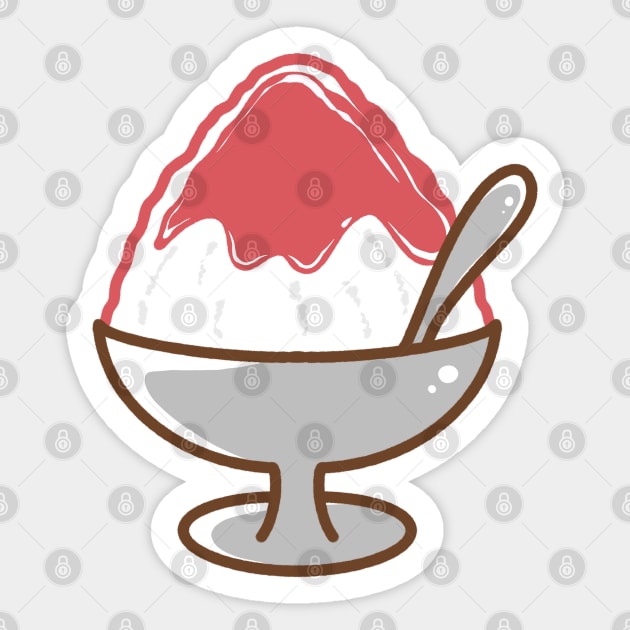 Kakigori 3 Sticker by jjsealion